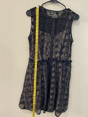 ark & co lace dress Ark & Co black and lace dress
