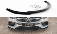Cup Spoilerlippe Schwarz FüR Mercedes E-Klasse W213 S213 E63 Amg Schwert Abs V1