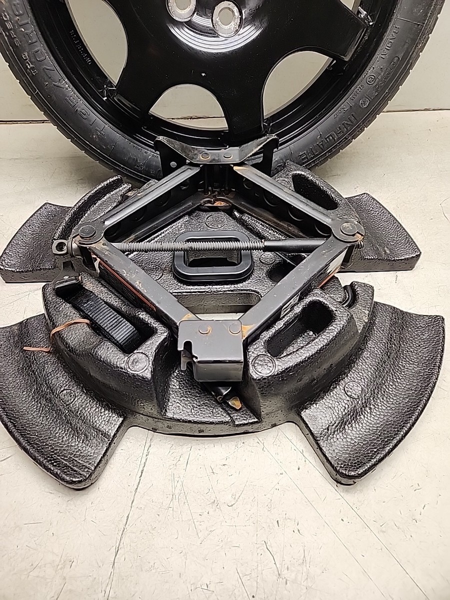 10-16 CADILLAC SRX OEM SPARE TIRE COMPACT DONUT JACK LUG TOOL KIT