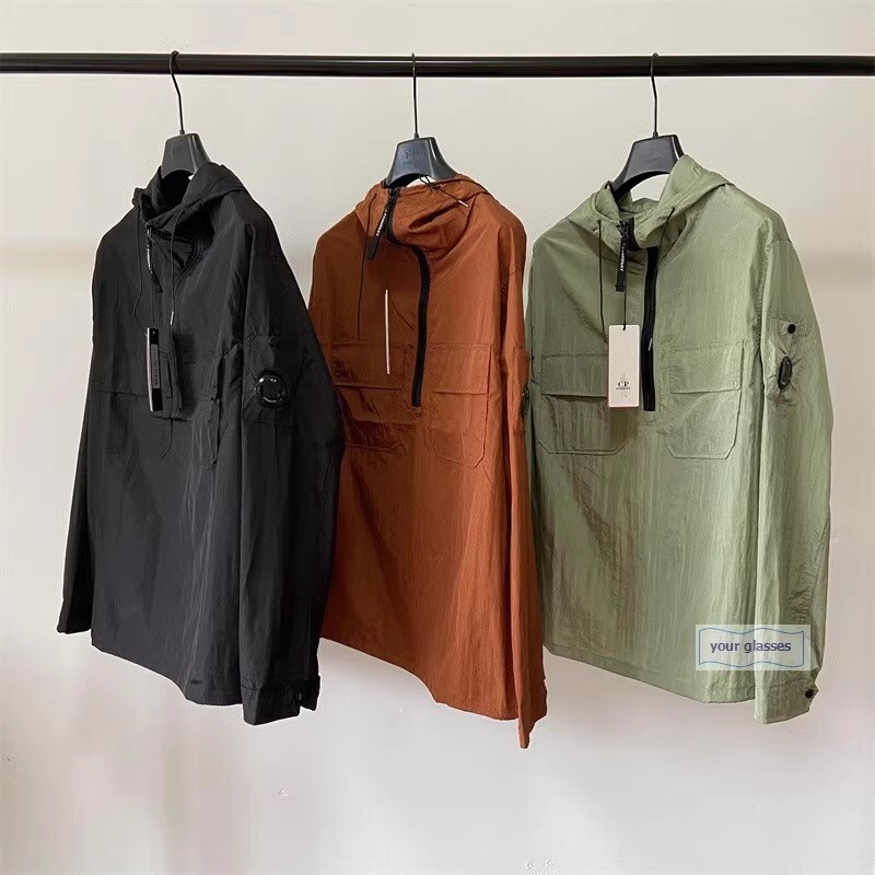 C.P. Company Men’s Trendy Outdoor Cardigan Overshirt Jacket for Leisure Sports