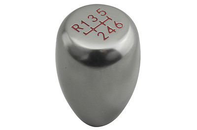 CHROM T1 ROT 6-GANG SCHALTKNOPF für MAZDA 3 6 MX5 RX8 MIATA