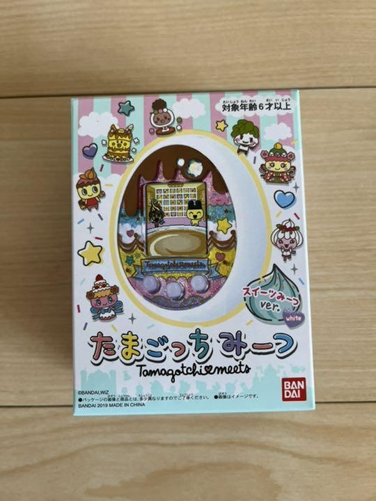 Tamagotchi Meets Sweets Meets Version White Color BANDAI Limited