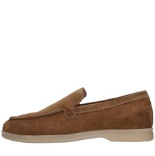 C351 CAM. LUCA CARACCIOLO men's brown loafers and briefs Amu01 dear