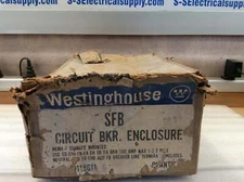 Westinghouse SFB Nema1 Circuit Breaker Enclosure Type FB 600VAC Enclosure (New)