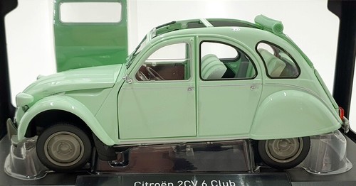 Norev 1/18 Scale Diecast 181486 - Citroen 2CV Club 1982 - Jade Green - Picture 4 of 5