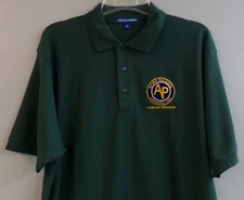 Acme Packers NFL Football Green Bay Embroidered Mens Polo XS-6XL, LT-4XLT New