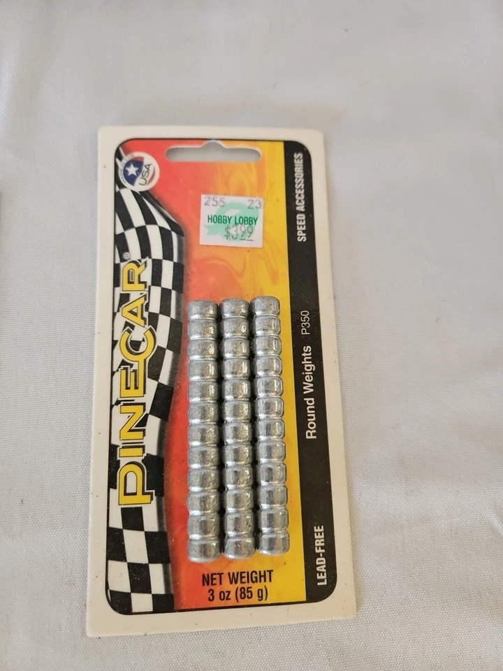 Pinewood Derby LOT Pinecar Cub Scouts Weights Wheels Axles Decals Ect. - Image 2 of 4