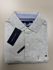 NWT Tommy Hilfiger Mens Stretch Slim Fit Pique Polo Shirt