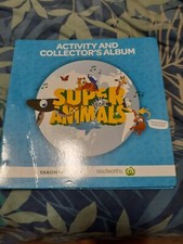 woolworths super animals activity & collectors album almost complete