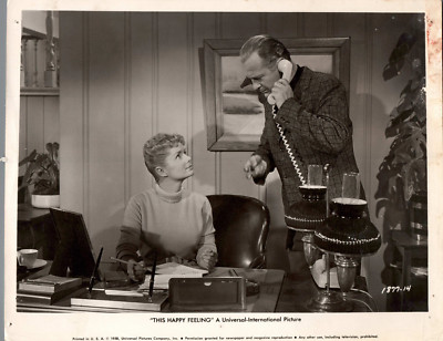 ORIGINAL KINO VINTAGE STILL FOTO FILM THIS HAPPY FEELING DEBBIE REYNOLDS