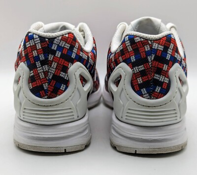 Adidas ZX Flux Torsion Mens size 6 Red White Blue USA Adidas ZX Flux Torsion Mens size 6 Red White Blue USA