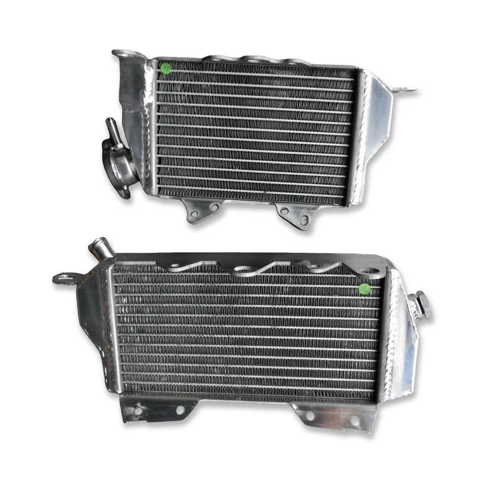 Radiador de aluminio para Kawasaki KLX650 KLX 650 1994 1995 1993-1996 Foto 4 de 4