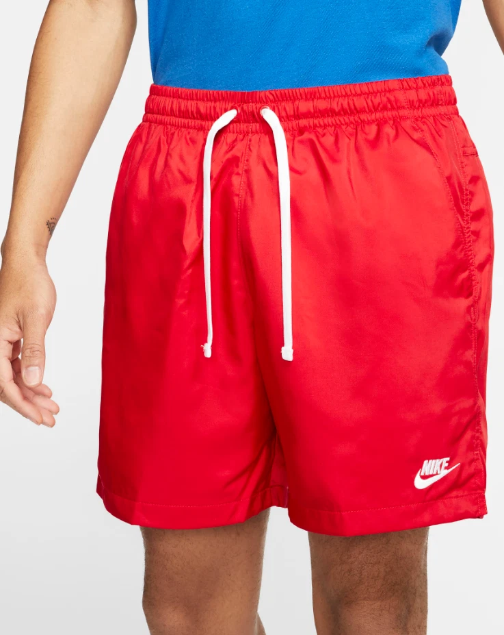 Red nike mens best sale shorts
