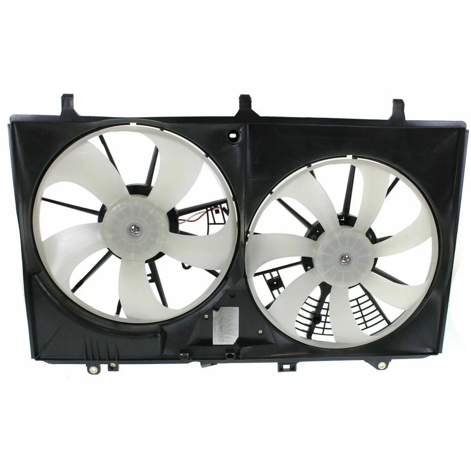 Conjunto de ventilador doble radiador L4 2,7 L WO/remolque para Toyota Sienna 2011 2012 2013 Foto 2 de 2