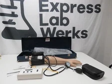 NASCO LifeForm Blood Pressure Simulator LF1095 Manikin Training Arm & Case