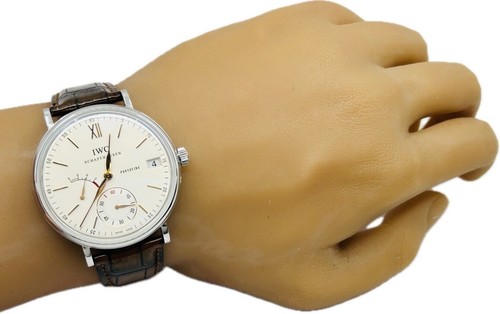 Discount IWC Portofino Hand Wind 8days IW510103 Mens Watch Excellent++ A2126 - 第 2/10 張圖片