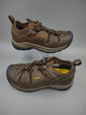 Keen Atlanta Cool II ESD Soft Toe ~ Men's 7.5 EE ~ Cascade Brown/Forest Night