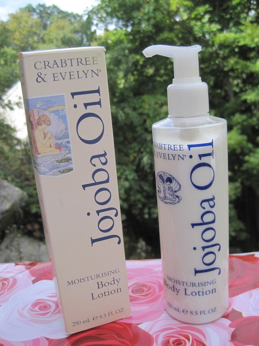 Crabtree & Evelyn Jojoba Oil Moisturizing Body Lotion Pump 8.5 oz