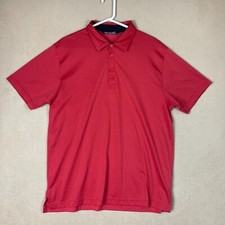 Travis Mathew Polo Shirt Adult Extra Large Red Short Sleeve Golf Rugby Mens
