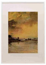 Sunrise On The River Joseph Mallord Turner A3 A4 Framed Print Picture