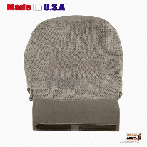 1995 1996 1997 1998 1999 GMC Sierra Front Driver Bottom Cloth Seat Cover Tan - Picture 4 of 8