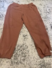 RSQ Jogger Sweatpants Terracotta color size large