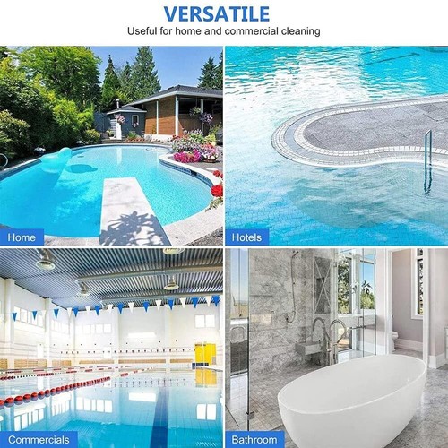 Cabezal de cepillo de limpieza curvo para piscina y spa Pool Spa Pro Deluxe de 18 pulgadas - Imagen 11 de 13