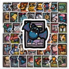 Pokemon Stickers 100 Pack Trading Card Game Theme Decal Waterproof - US Seller