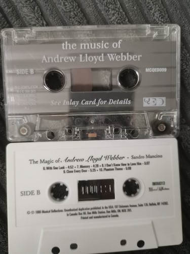 3 x Andrew Lloyd Webber Cassette Tapes - Imagen 4 de 4