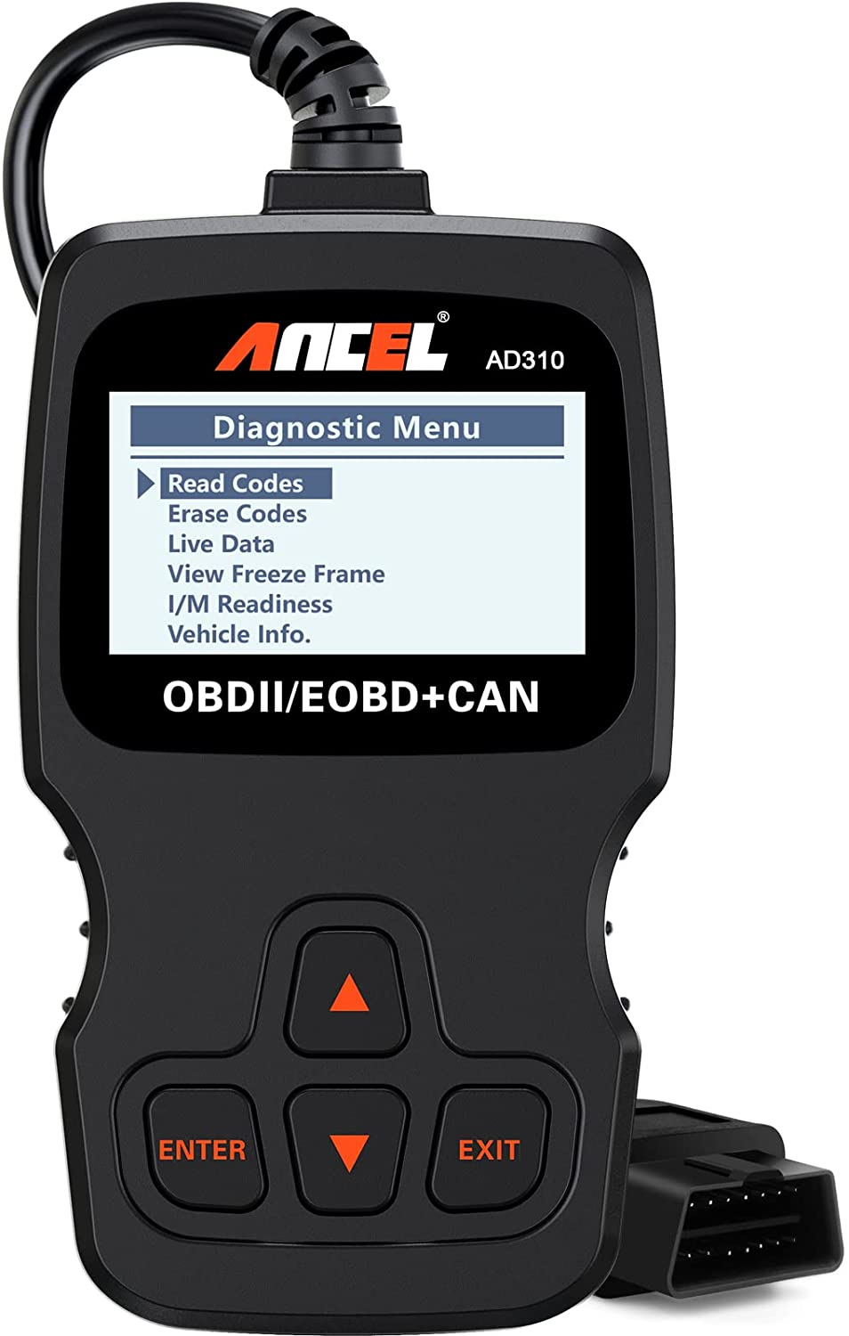 AD310 Classic Enhanced Universal OBD II Scanner Car Engine Fault Code Reader CAN-image