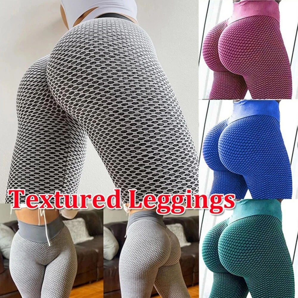 Leggings TikTok Femme Taille Haute Pantalon de Yoga Push Up Stretchy  Workout Gym Fitness - KreziCart