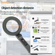 Handheld Metal Detector Security Scanner Super Body Search Metal Finder Portable