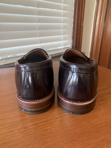 NEW w BOX | ALDEN x JCREW 11.5D #8 SHELL CORDOVAN LHS LOAFERS SHOES 11.5 D - Picture 16 of 20