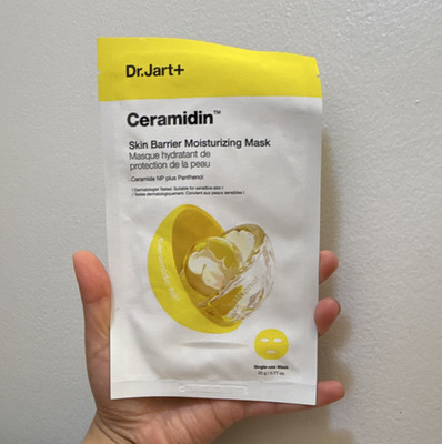 Dr.Jart+ Ceramidin Face Moisturizing Mask Ceramide NP Panthenol 22g