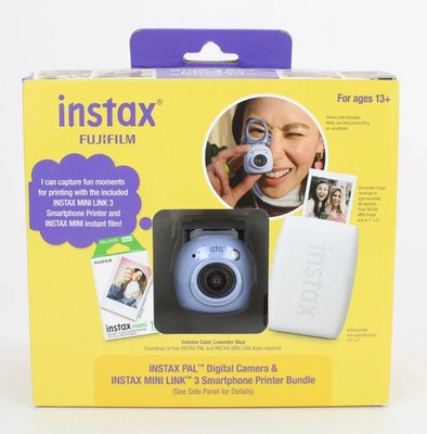 BRAND NEW Instax Pal Digital Camera &Instax Mini Link 3 Smartphone Printer Bundl