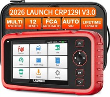 2026 LAUNCH CRP129I V3 Car OBD2 Scanner Engine SRS ABS SAS TPMS Diagnostic Tool