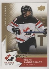 2020 Team Canada Juniors Women's WC High Gloss 11/25 Micah Zandee-Hart #62 05kc