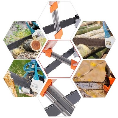 2IN1 Chainsaw Chain Quick Sharpener Metal File 3/8'' 4.0mm For STIHL 56057504303