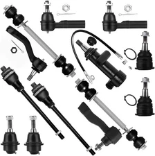  13pcs Suspension Kit Ball Joint Tie Rod Ends Parts Control Arms Pitman Arm-4 