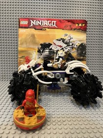 Lego Ninjago Nuckal&rsquo;s ATV set 2518 with Kai DX