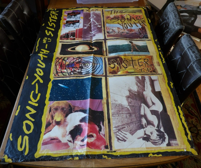 Vintage 1980s 1987 Sonic Youth Extra Large Sister Poster 59