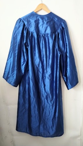 Vestido de graduación unisex azul real talla 5' - 5 ' 2" pulgadas - Imagen 3 de 6