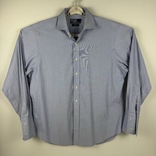 Polo Ralph Lauren Classic Fit Dress Shirt Blue Mens 17/34 Button Down