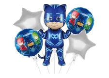 5pcs PJ Mask Party Helium Balloon Birthday Balloons Girls Children Party 