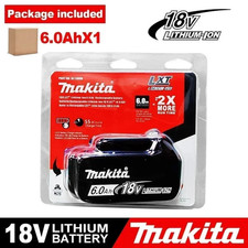 Genuine Makita 18V 6.0Ah Li-ion Lithium-Ion Battery BL1860B LXT UK