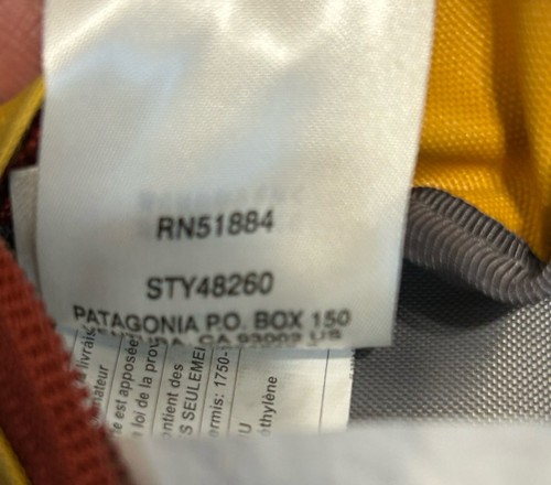 Patagonia Discontinued Popular Color 3-Point Support Model Atom Sling 8L 48260 - Picture 11 of 14