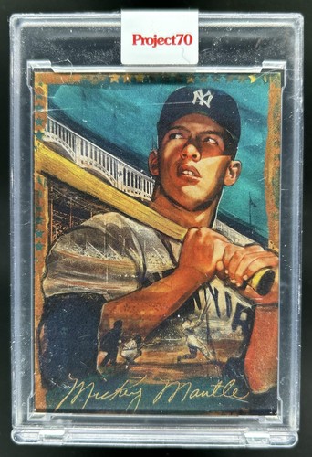 2021 Topps Project70 Mickey Mantle #100 New York Yankees