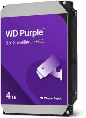 Western Digital WD Purple 4TB 3,5 SATA Interne Festplatte WD43PURZ - Recertified