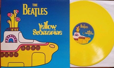 BEATLES  YELLOW SUBMARINE  Gelbe Lp