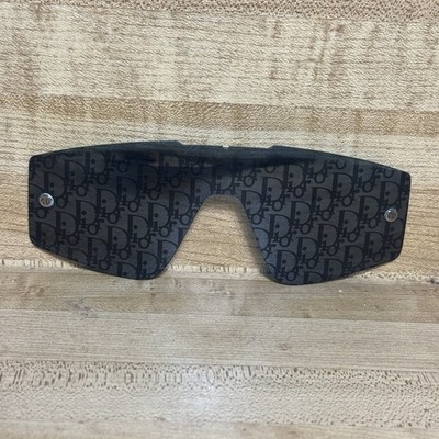 Dior ブラックミラーサングラス CHRISTIAN DIOR Black Mirror Oblique Print 2 (LENS ONLY) MU